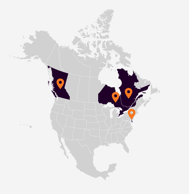 Linkwave office locations map